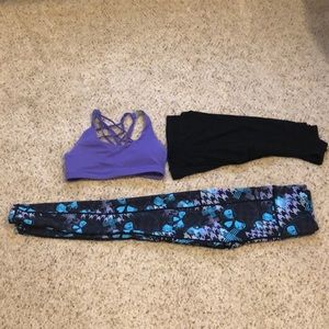 Full Length CVG Abstract Skulls teal